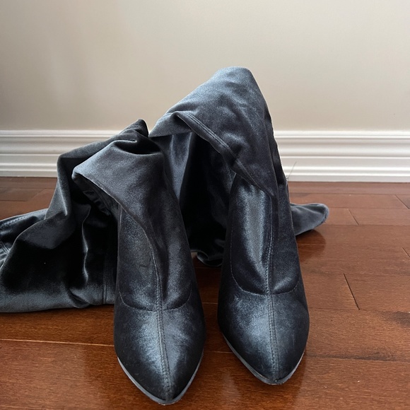 Zara - Over the Knee Sock Boot - Picture 6 of 6